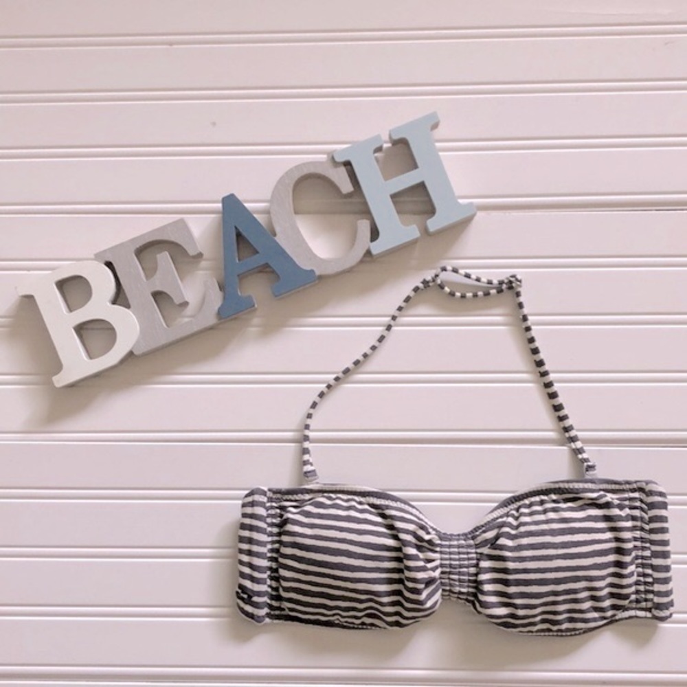 BillaBong Stripe Bikini Top | SIZE M